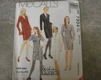 Dress pattern, misses' 4-8, McCall's 7304, uncut, vintage