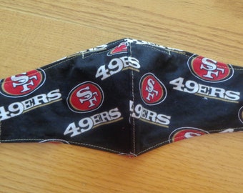 Face mask, San Francisco 49ers, women's, cotton