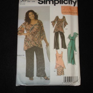 Pattern, women&#39;s, Simplicity, pants, top, skirt
