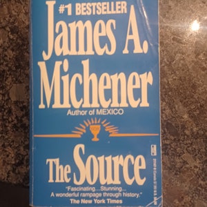 Vintage paperback &quot;The Source&quot; by James Michener