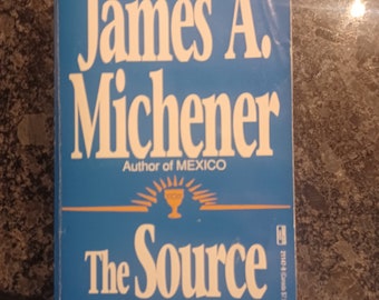 Vintage paperback "The Source" by James Michener