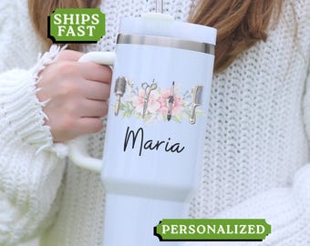 Personalized Hairstylist Tumbler gift for Hairstylist, Hairdresser Tumbler Gift for Hairdresser, Hair Stylist gift, Hair Dresser gift