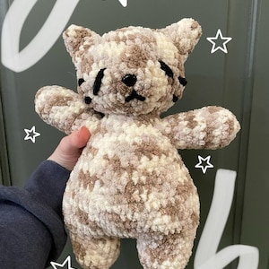 floppy kitty CROCHET PATTERN ONLY