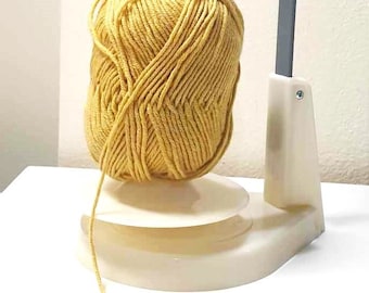 Die Wolle Jeanie Magnet Pendel Garn Halter Spinning Feeder zum Stricken und Häkeln