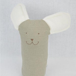Hemp Organic Cotton Vegan Bunny Toy image 2