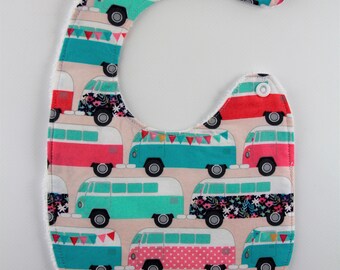 Cotton Baby Feeding Bib Combi Vans