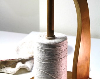 Garnspender aus Holz, magnetischer Pendel-Spinnhalter zum Stricken oder Häkeln