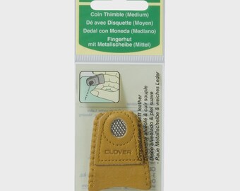 Clover Coin Thimble Medium 6014