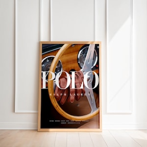 Vintage Fashion Magazine Cover Art Print: Retro Style (Digital Download)