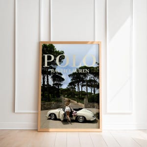 Fashion Magazine Poster, Vintage Fashion Magazine Poster, Retro Fashion Canvas Art, Luxury Fashion Print, Summer Collection, Canvas Wall Art