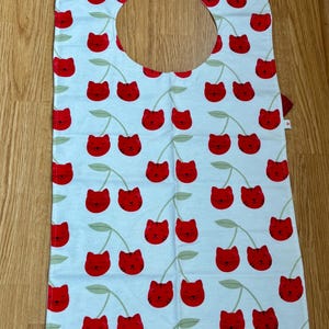 Adult Bib - Long Senior Bib - Reversible Bib - Longer Length Adult Bib - Nursing Home Bib - Clothes Meal  Protector Bib - Large  Senior Bib