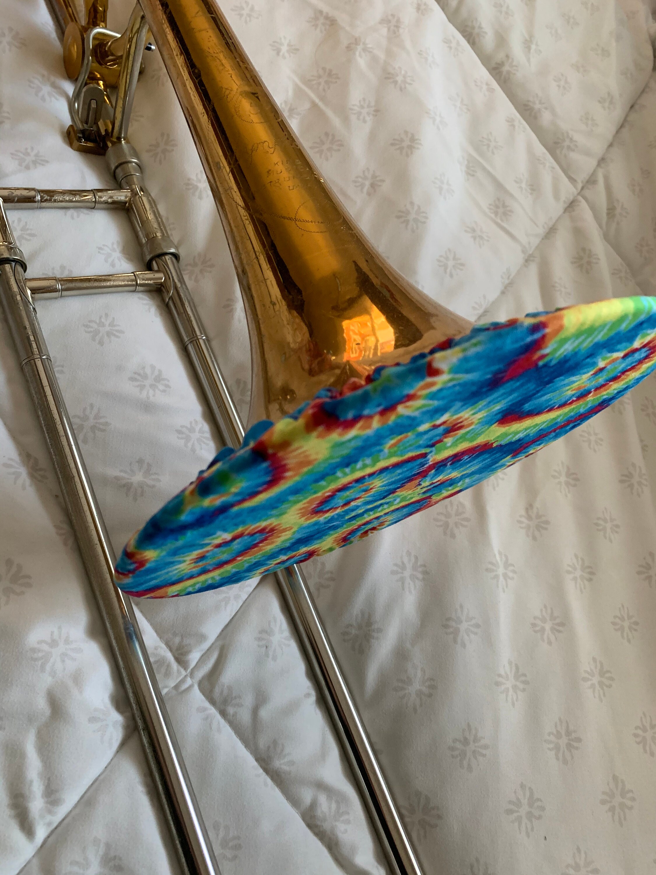 Gift Trombone Musical Instrument Bell Cover Reversible Etsy