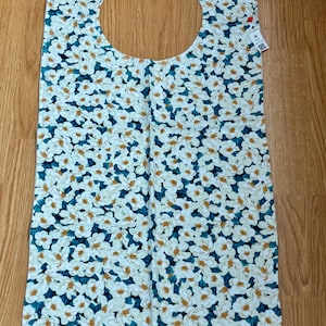 Adult Bib - Long Senior Bib - Reversible Bib - Longer Length Adult Bib - Nursing Home Bib - Clothes Meal  Protector Bib - Large  Senior Bib