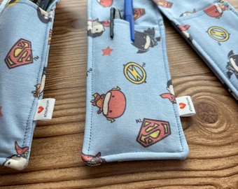 Pen Holder -double Sided  Teacher Pen Eyeglasses Holder -  Student Pen Holder - Pen Case Keychain - Lanyard Accessories - Teacher Gift