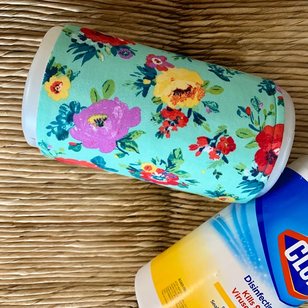 Pioneer Woman Clorox Lysol wipes - Disinfecting Wipes Cover - House Organization - Clorox Holder - Kitchen Easter Decor - Wipes Can Cover