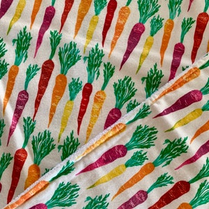 Kitchen Dish Drying Mat - Carrots Drying Dish Mat - Sustainable Gift - Kitchen Drying Mat - Housewarm Gift - Easter Gift - Cotton Dishtowels