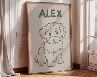 Pet Portrait Art, Custom Cat Portrait, Custom Dog Portrait, Personalized Pet Art, Dog Lover Gift, Pet Memorial Gift, Pet Loss Gift