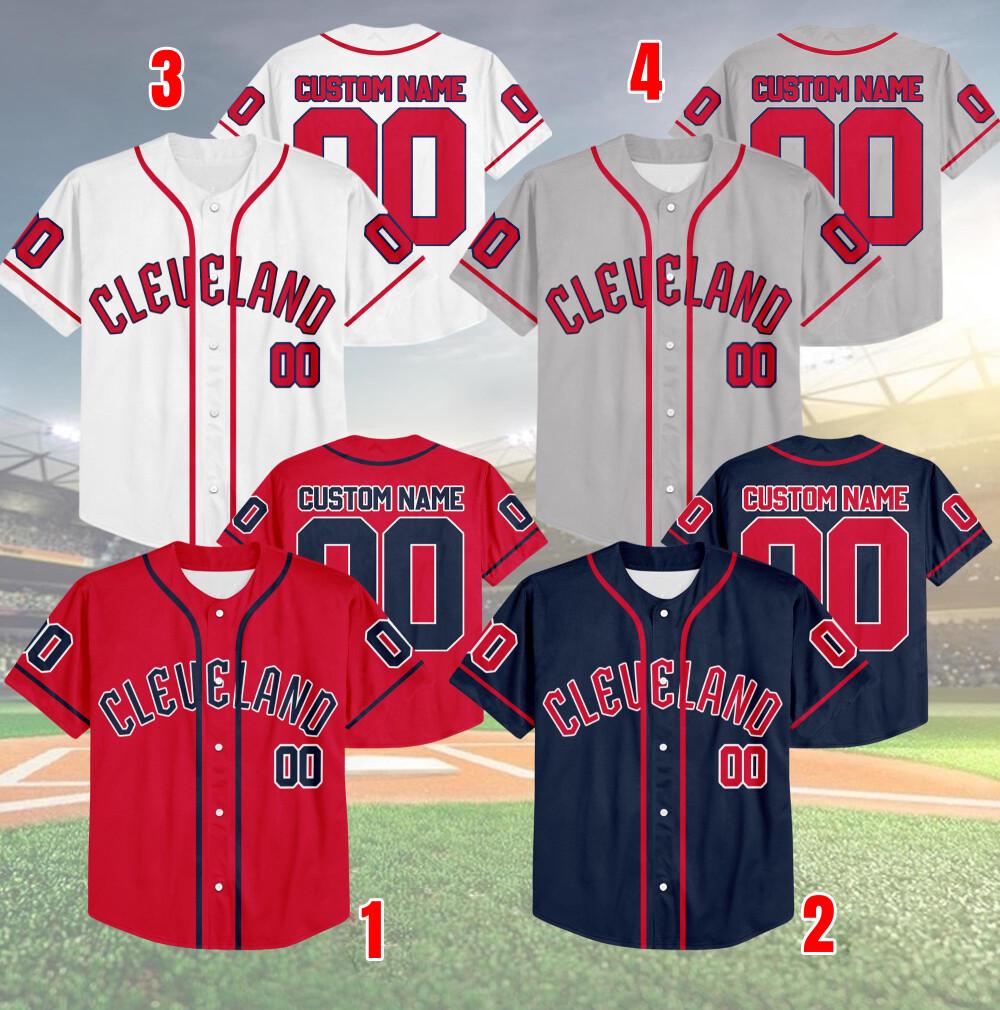 Custom Cleveland Indians Jersey For Sale Official Cleveland