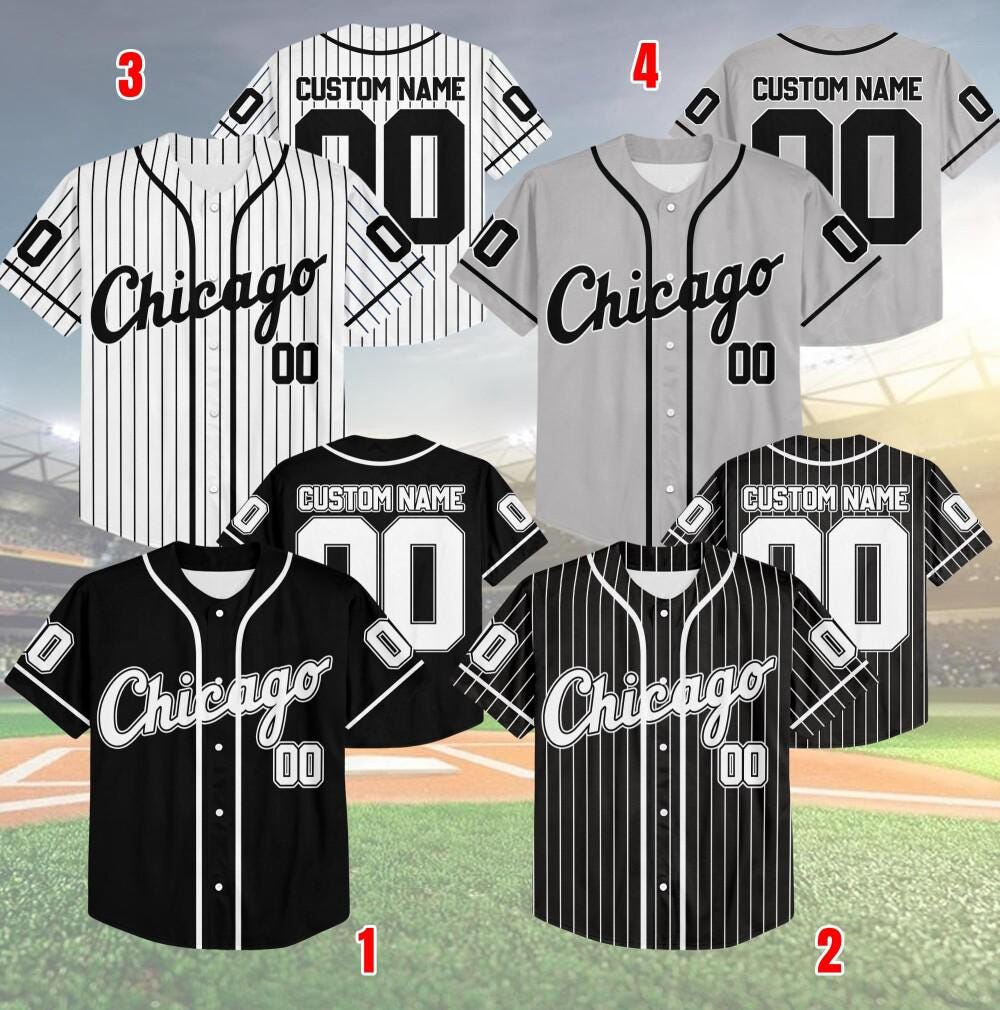 Baseball Jerseys Chicago White Sox Personalized 2025 City Connect