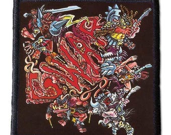 Gwar 120895 1 420X40 Sublimiert Aufnäher Abzeichen Applikation Aufbügeln