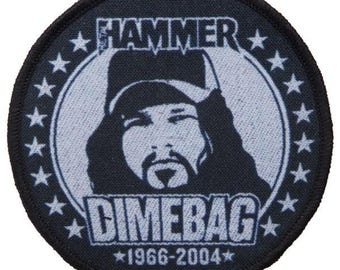 Dimebag Darrell Rip 1966 2004 148710 1 Sublimated Patch Badge Applique Iron on