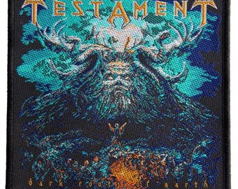 TESTAMENT テスタメント サイン入りドラムヘッド、ピックセット Testament - Thrash Of The Titans | Duck Club Presents