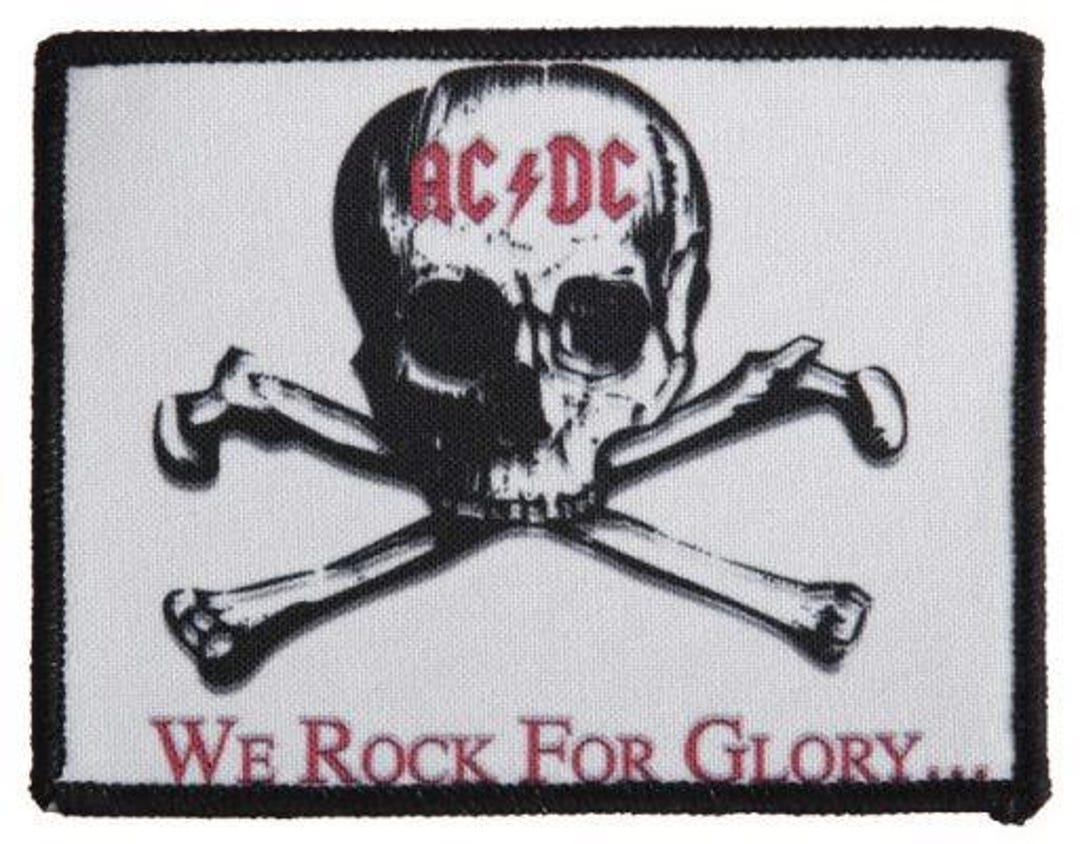 Ac Dc T N 21 8725 Sublimated Patch Badge Applique Iron On - Etsy