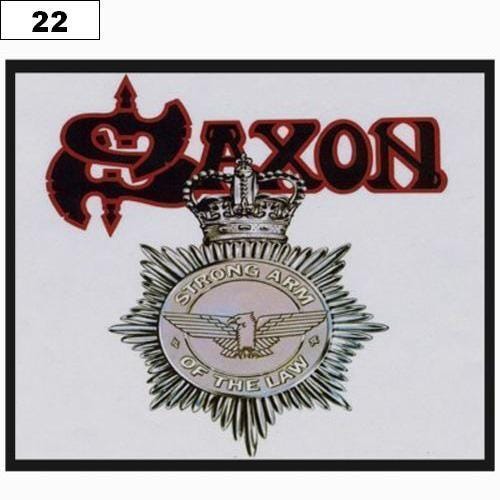Saxon Rock Music Iron/Sew On Patch Embroidered Badge Applique For Clothes - Foto 8