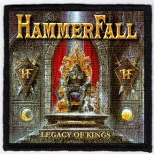 Hammerfall Rene 9135 gesublimeerde badge appliqué opstrijkbaar