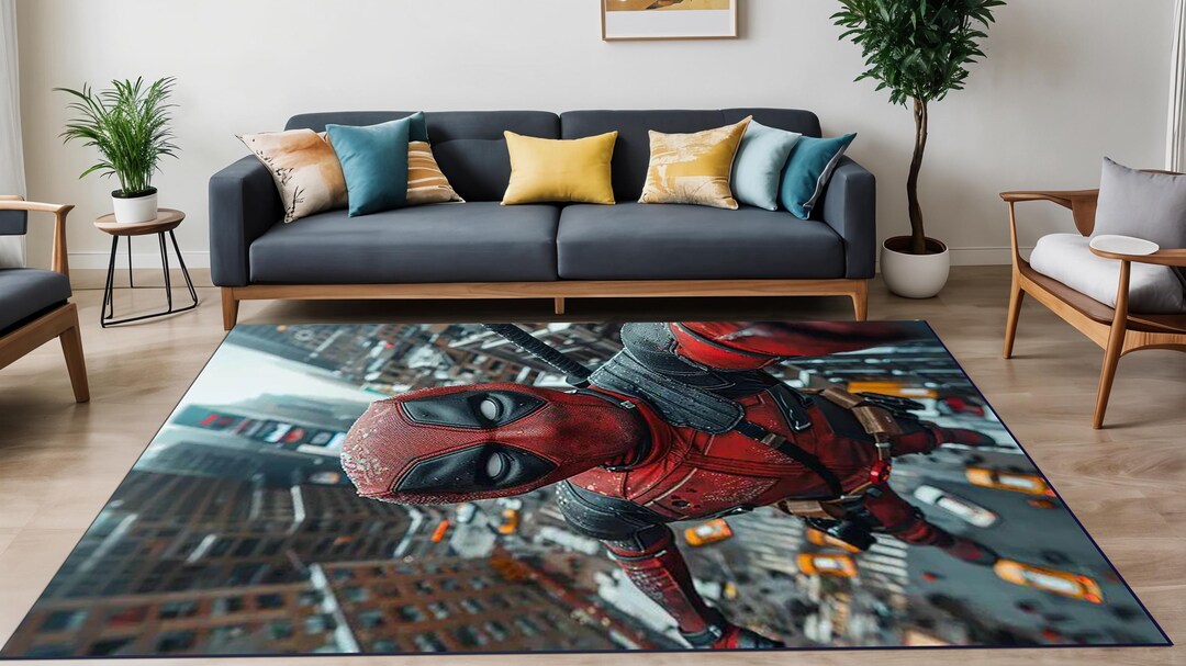Spiderman Rug,spider Man Pattern Rug,comic Rug,amazing Rug,superhero ...