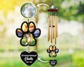 Personalized Memorial Suncatcher Wind Chime Dog | Loss Of Dog Gift | Outdoor Wind Chimes | Custom Photo Memorial Gifts | Gift for Pet Lovers
