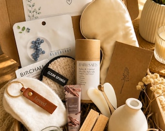 Luxury Self-Care Gift Box for Her – Handmade Spa and Home Hamper
