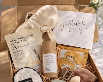 Self-Care Gift Box – Relaxation, Pamper, Birthday, Comfort Essentials