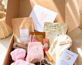 Self Care Gift Box | Relaxation Spa Package, Pamper Hamper for Her