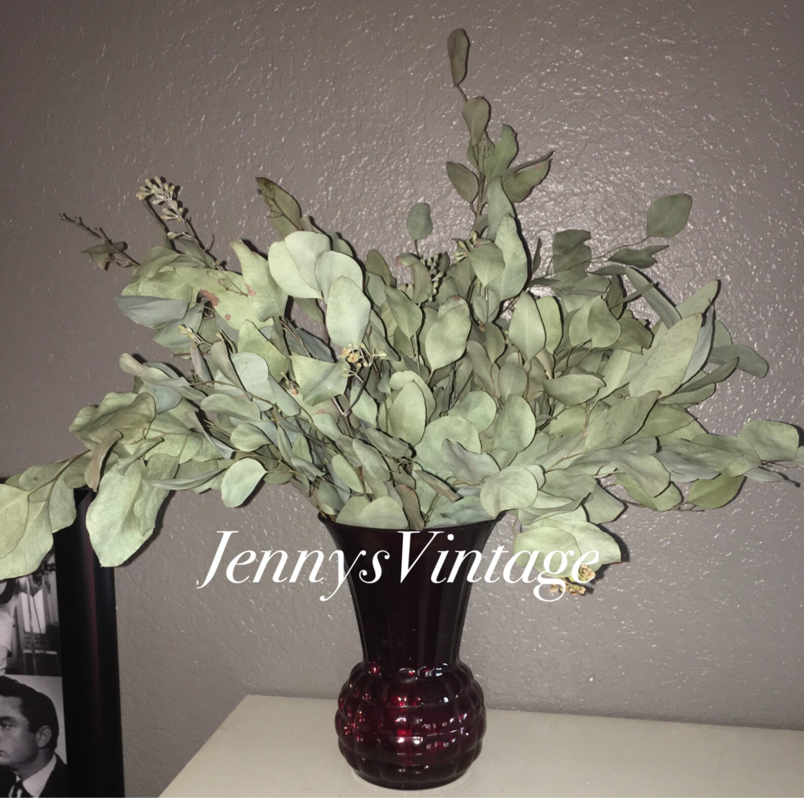 Dried Eucalyptus Bouquet Eucalyptus Leaves Dried Home Decor Etsy