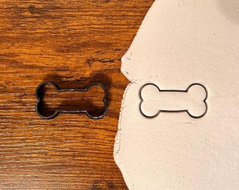 Dog Bone Cookie Cutter: Pet Treat, Biscuit, Fondant, Clay Cutter