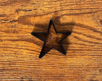 Star Cookie Cutter, for cookies, fondant, polymer clay.