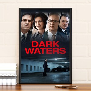 Dark Waters Film Poster, Limitierte Auflage, Sammlerstück, Home Decor, Wandkunst, Geschenke für Ihn