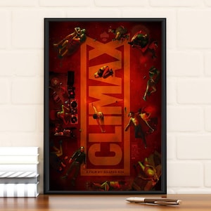 Climax Movie Poster, Limited Edition Collectibl, Wohnkultur, Wandkunst, Geschenke für Ihn