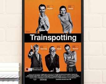 Trainspotting 1998 V Danny Boyle Japanese Mini Poster Trainspotting 1998 V Danny Boyle Japanese Mini Poster