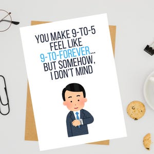 Cartes de collègue sarcastiques drôles Cadeau humour de bureau Téléchargement numérique A5 Blagues sur le lieu de travail Décoration de bureau Idées cadeaux pour collègue Bureau sarcastique