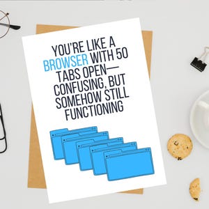 Cartes de collègue sarcastiques drôles Cadeau humour de bureau Téléchargement numérique A5 Blagues sur le lieu de travail Décoration de bureau Idées cadeaux pour collègue Bureau sarcastique