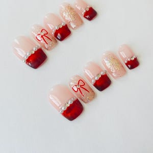 Appuyez sur les ongles taille M