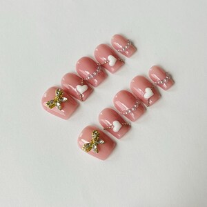 Appuyez sur les ongles taille M