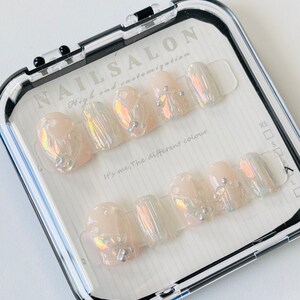 Appuyez sur les ongles taille M