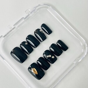 Appuyez sur les ongles taille M
