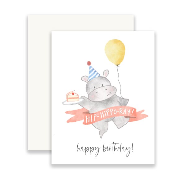 Cute Birthday Card for Granddaughter 1 Year Old Birthday Animal