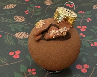 Truffle Ornament: Cocoa Crystals