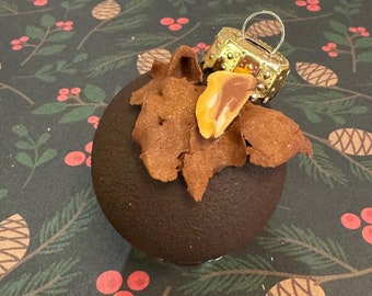 Truffle Ornament: Cocoa Cinnamon Chunk