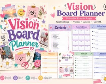 Vision Board Planner